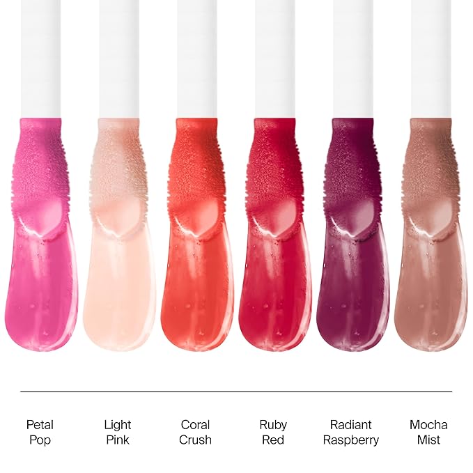 Neutrogena Hydro Boost Tinted Lip Oil with Hyaluronic Acid, Hydrating and Nourishing Lip Oil for Fuller Looking Lips, Mocha Mist, .2 fl. Oz