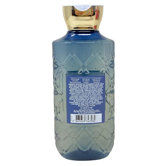 Bath & Body Works Aqua Hour 3 Pack Body Wash Bundle with a Natural Oats Bar Soap - Full Size