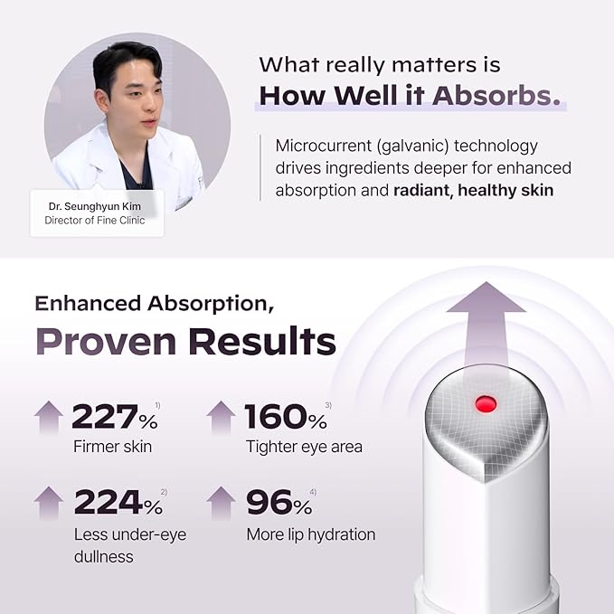 Superform Galvanic Booster Aqua Mint, 1min booster for ageless skin, anti-aging pocket booster, Korean skincare, Glow on the go, Serum booster device, Glass skin, Glow Booster, Gift