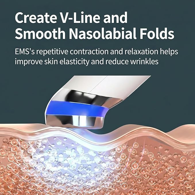 Surgia Shot Beauty Device Korean Skin Care Pore Tools Collagen Three Modes for Glowing Facial Youthful Skin Face Tightening Puffiness Moisture Gifts for Mom