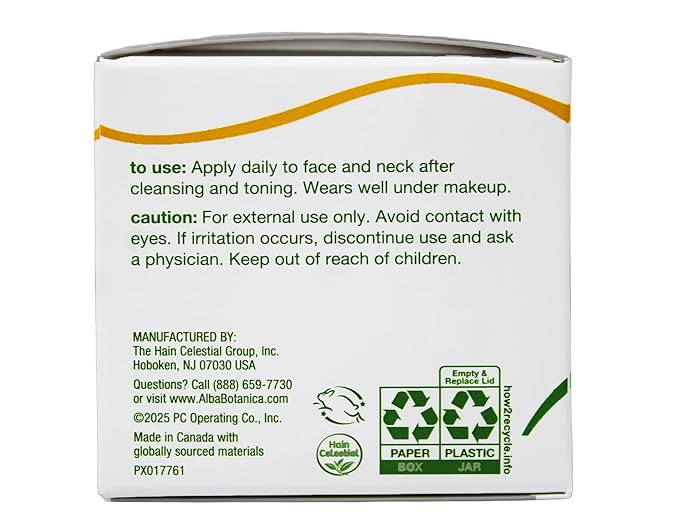 Alba Botanica Daily Oil-Free Hydrating Moisturizer, 3 Ounce, Pack of 1