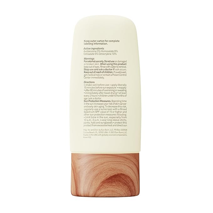 Sun Bum Daily SPF 50 Clear Gel Face Sunscreen - Broad Spectrum Moisturizing Facial Sunscreen with Vitamin E - Vegan and Hawaii 104 Act Compliant (Without Octinoxate & Oxybenzone) - Travel Size 1.7 oz