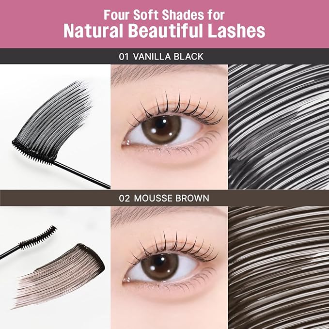 CLIO Kill Lash Superproof Mascara Fine, Waterproof Defining Mascara with Ultra-Slim Triangular Brush, Soft Greige Definition, Natural Length, Smudge-Resistant Wear (04 Rosy Greige)