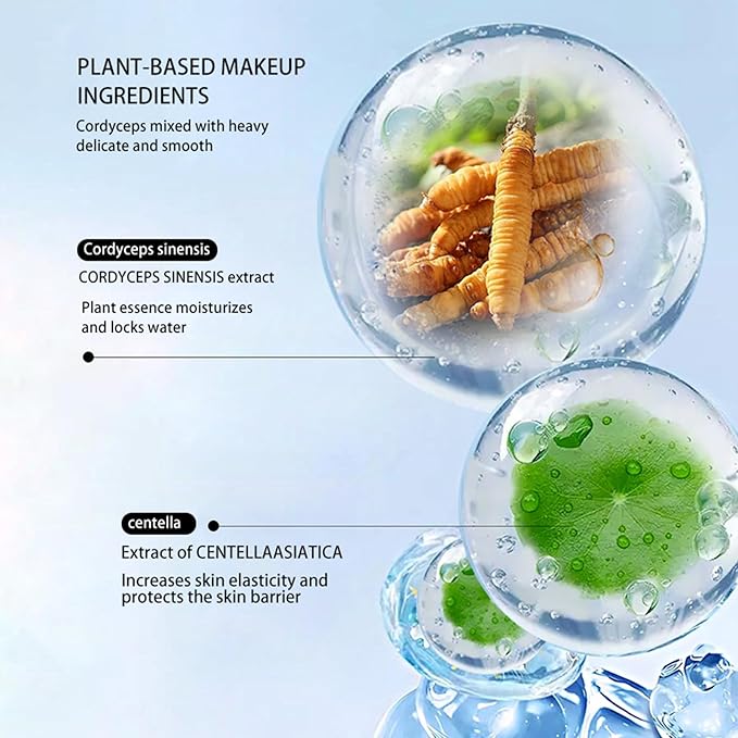 BLUE LOVE Cordyceps Icy Facial Water – Hydrating Facial Toner for All Skin Types, Anti-Aging, Soothing & Refreshing, Lightweight Moisturizer