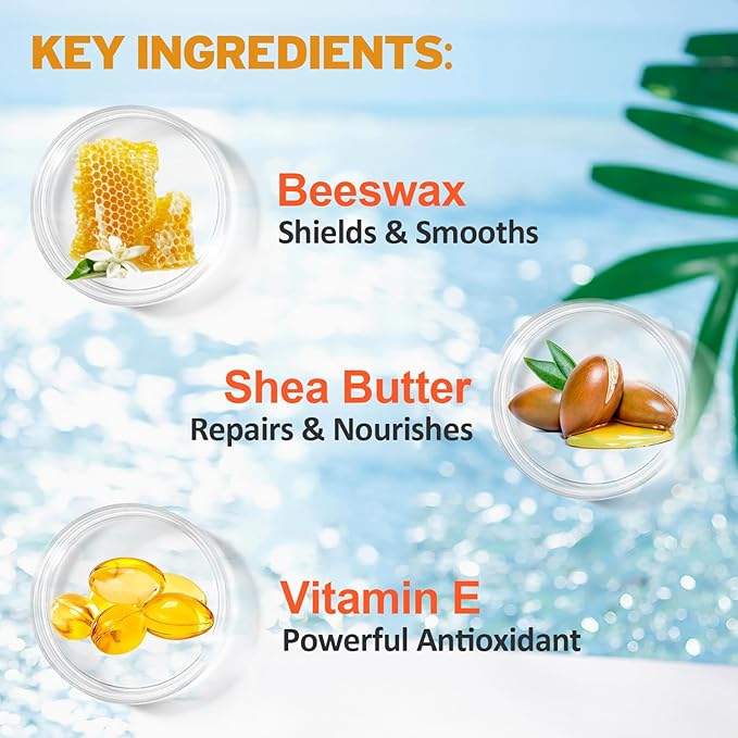 SPF 30 Sunscreen Lip Balm 6 Pack,Clear SPF Lip Gloss UVA/UVB Sun Protection, Moisturizing Lip Sunscreen with Vitamin E and Shea Butter, Travel Sunscreen for Lips