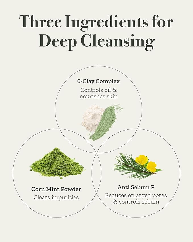 Green Tomato Pore Rescue Duo: Instant Pore Minimizing, Blackhead & Sebum Control, Elasticity Boosting, Vegan Sensitive-Skin Korean Skincare, Christmas Gift Stocking Stuffers with Clay Mask Cleanser &