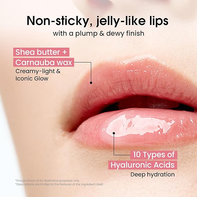 Celare Collagen Glow Plumping Lip Mask | K-Beauty | Non-sticky Overnight Lip Mask & Moisturizing balm With Collagen, Peptides, Hyaluronic Acid & Shea Butter For Dry & Flaky Lips | 6.3 g / 0.22 oz.