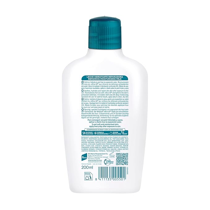 Beter 8411135440333 ECRAN Aftersun Moisturizing Milk Action 200 ml