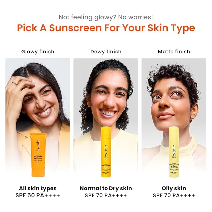 FoxTale Spf 50 Vitamin C Glow Sunscreen With Pa++++ & Niacinamide (3)