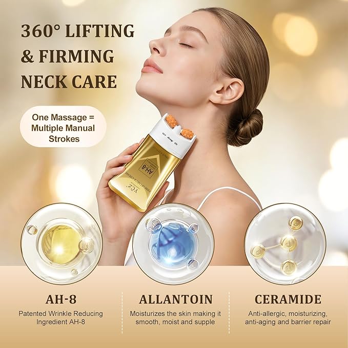 Ycz Neck-Eye Care Set - 5.99 Fl Oz Anti-Aging & Firming Treatment for Eye & Neck, Deep Moisturizing Formula with Revitalizing Ingredients | Suitable for All Skin Types A Gift Made for Family