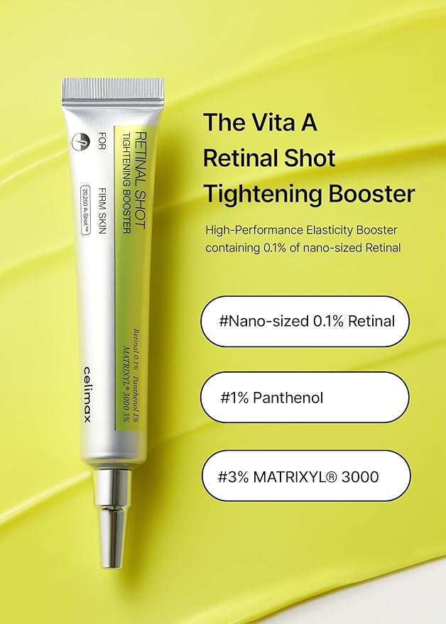 celimax The Vita Retinal Booster + Dual Barrier Creamy Toner + Dual Barrier Skin Wearable Cream