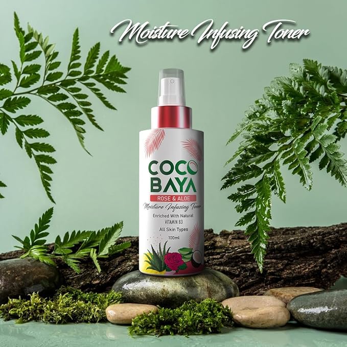 Moisture Infusing Face Toner (100 ML) Enriched with Rose, Aloe Vera Extract & Natural Vitamin B3 | Smoothens Skin | Fights Pimples | Tightens Pores | Suitable for All Skin Types