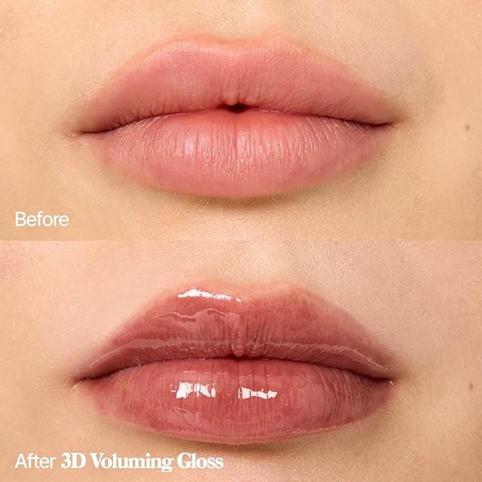 fwee 3D Voluming Gloss 70% (Rich) | Candy 70% l High Shine, Non-Sticky Lip Gloss for Makeup | Long-Lasting, Moisturizing Gel Formula | 30%, 70% Pigment Options | 5.3g
