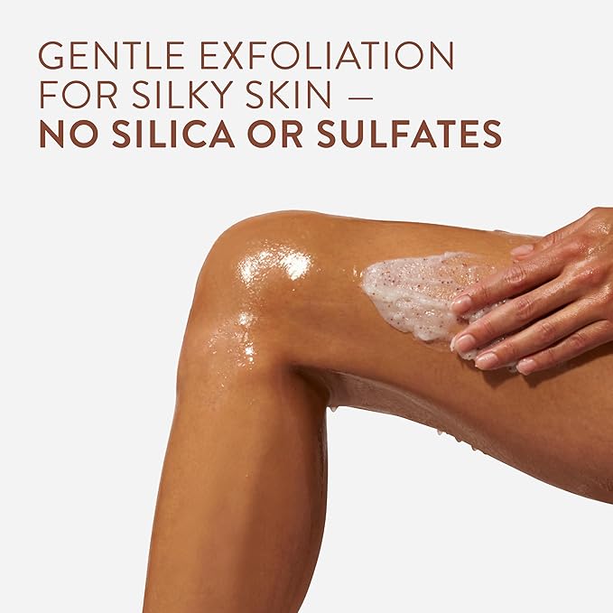 Native Detoxifying & Exfoliating Body Scrub for Women & Men, Coconut & Vanilla, Gentle Body Polish for Soft, Smooth Skin, Made Without Sulfates, 12 oz