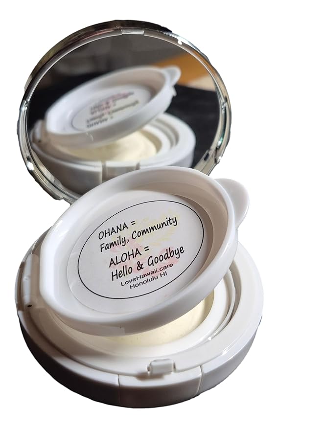 Love Hawaii Sunscreen for Face Sunscreen with Mirror in flip case pocket size