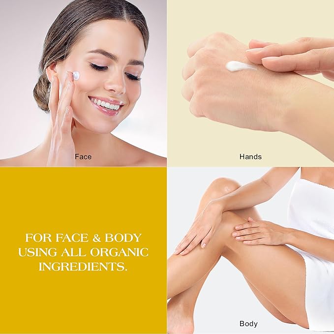 Handmade Grass Fed Beef Tallow Balm for Face and Skin- All Natural Moisturizer with Sweet Almond Oil, Non-Toxic Cream for Dry & Sensitive Skin, 2 oz