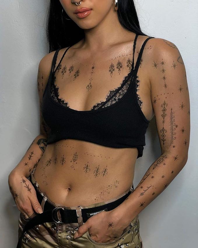 Prinker S Black Temporary Tattoo Printer, Custom Tattoos in Seconds, Water-Resistant and Soap-Washable, Android & iOS Compatible, Ink Included