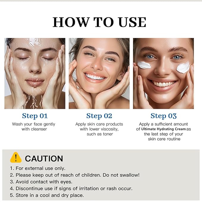 Youthful Moisturizing Cream, Moisturizing Cream with Hyaluronic Acid, Niacinamide, Youth Formula, Barrier Protection Centella Asiatica Extract for Women Face moisturizer 1PCS
