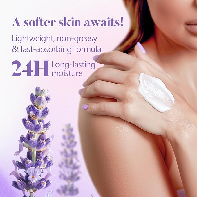 Body & Earth Bath and Body Gift Set - 8 Pcs Lavender Spa Baskets for Women, Spa Kit for Women, Birthday, Holiday, Anniversaries, Mother's Day Gifts for Her, Mom, Wife, Girlfriend
