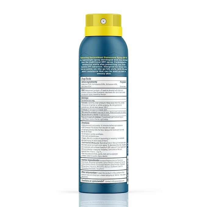 Hydrating Antioxidant SPF 70 Spray (Pack of 2)