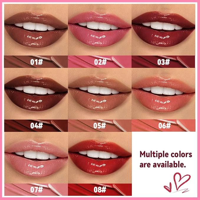 Brown Butter Lipstick Tinted Lip Balm, Shine Moisturizing Plumper Lipstick for Women, Natural Nourishing Hydrating Lip Gloss Stain for Dry Lips,Lightweight Lip Liner Care Makeup Vegan 1Pc Brown