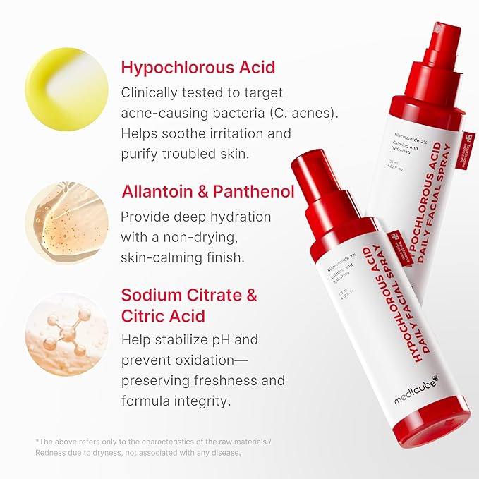 medicube After Sun Care Trio Set: Zero Pore Capsule Cleansing Foam, Collagen Glow Sunscreen, Hypochlorous Acid Power Soothing Spray | Deep Cleanse, Shield & Soothe | Face wash, Sunscreen, Facial Spray