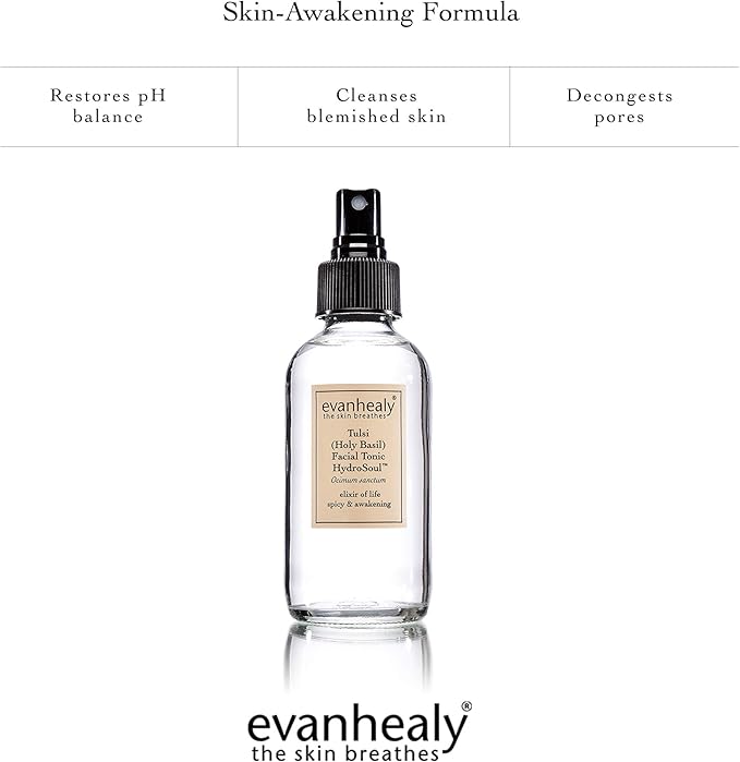 Tulsi Facial Tonic HydroSoul 4 Ounce by evanhealy