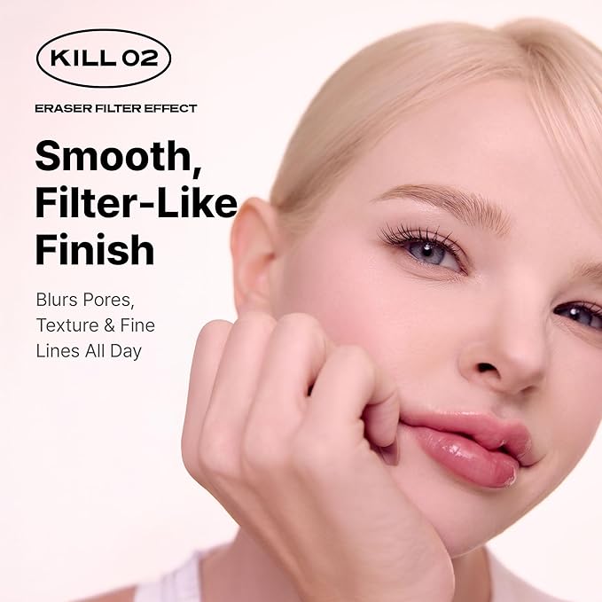 Killit Powder Pact 02 Natural – Lightweight Compact for Smooth and Even Finish, Pore-Blurring and Moisture-Balancing Formula – 9 g/Made in Korea