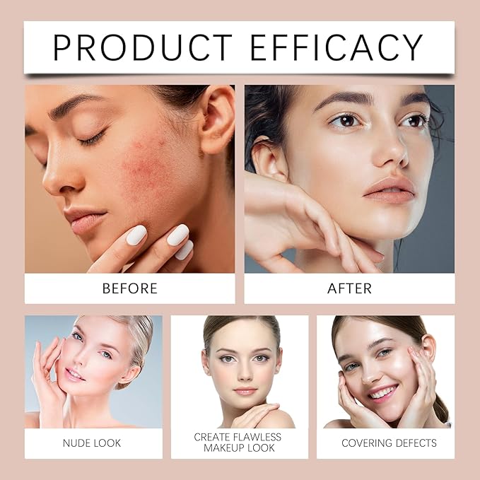 Protective BB Cream Natural Shade - Niacinamide & Vitamin E, UV Protection, Moisturizing, Blemish Concealer for Natural Glow, Lightweight Daily Wear