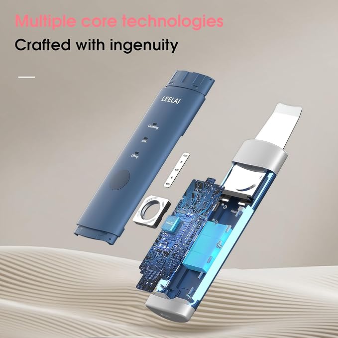 Skin Scrubber Face Spatula Skin Spatula Pore Cleaner Blackhead Remover Tools for Facial Deep Cleansing-3 Modes