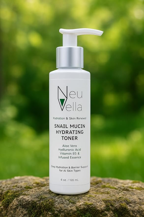 Snail Mucin Hydrating Toner – Hyaluronic Acid & Vitamin B5