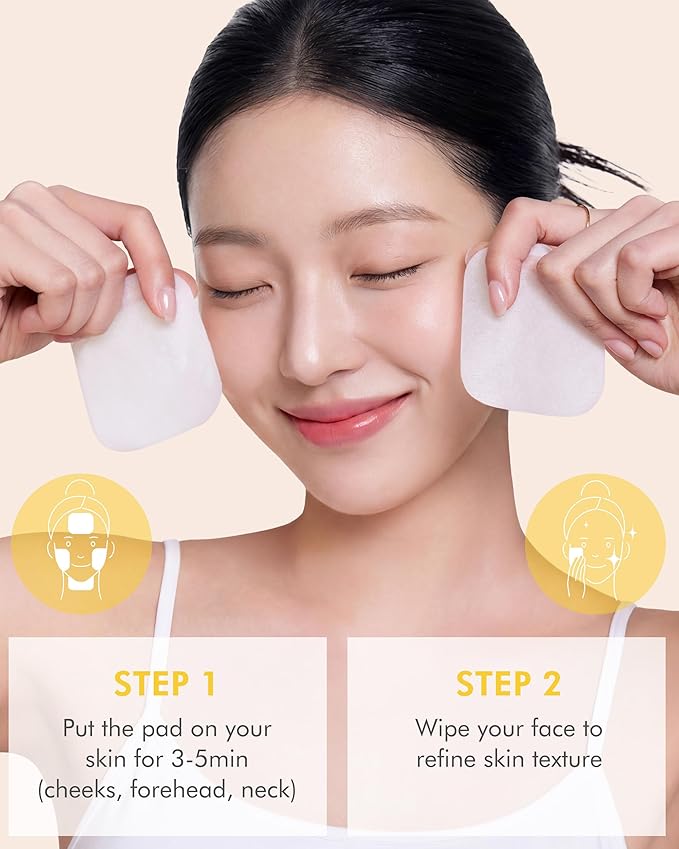 DERMAL Vitamin C Toner Pads 120 Count – Niacinamide Sea Buckthorn Vitamin 11 Complex for Dark Spots & Dull Skin – Vegan Pure Cotton Pads with Tweezers (Korean Skincare)