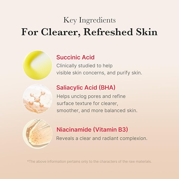 medicube Clarifying Pad & Soothing Cream Duo: Red Succinic Acid Pad and 3H Daily Daily Moisturizer | Gentle Exfoliation for Clearer, Radiant Skin | Balance & Comfort Care Routine