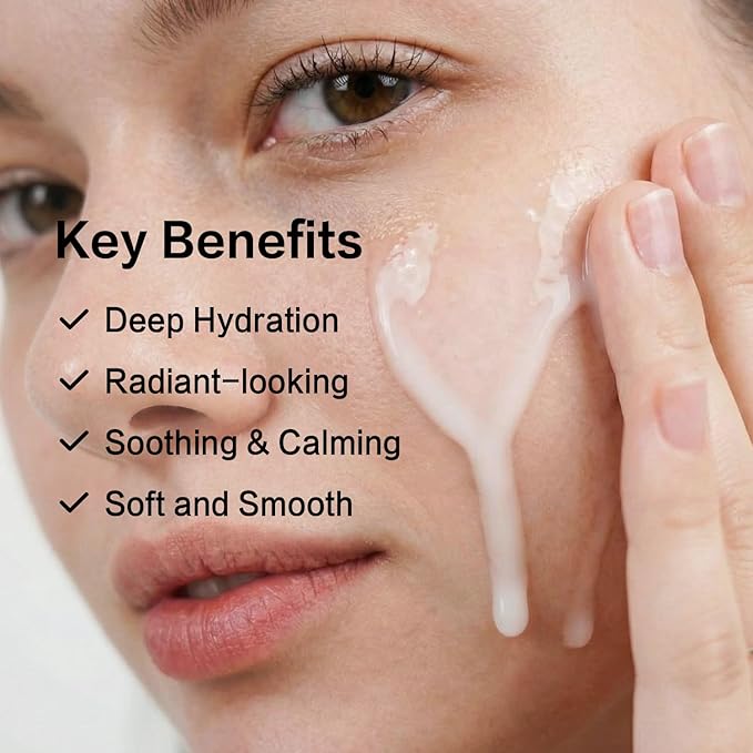 Rice Toner with Aloe Leaf Water, Niacinamide and Centella Asiatica, Milky Toner for Soothing and Glowing Skin, Vegan, Alcohol and Fragrance Free