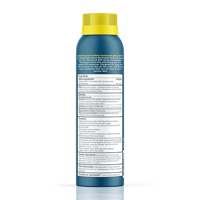 Oars + Alps SPF 70 Face & Body Broad Spectrum Sunscreen Spray | Fast-Absorbing, Lightweight, Non-Greasy, Hawaii Reef Act 104 Compliant, Water-Resistant, Octinoxate + Oxybenzone Free, 6 Oz, 2 Pack
