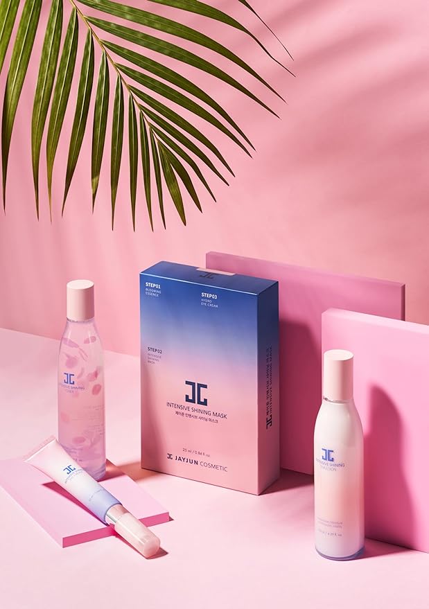 JAYJUN Intensive Shining Toner 5.07 fl. oz. (150ml) - Hydrating Facial Toner with Cherry Blossom & Baobab for Smoother Skin