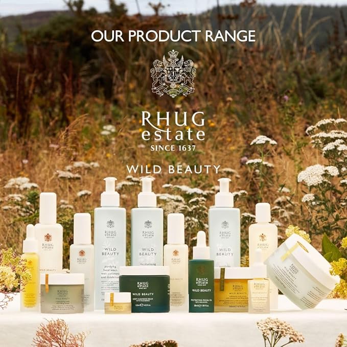 Rhug Wild Beauty - Rebalancing Skin Tonic with Meadowsweet | Refreshing Facial Toner | 120ml | Made in The UK