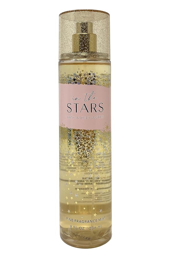Bath & Body Works In The Stars Gift Bag Set - Mist ,Body Cream, Shower Gel and hand cream with a Himalayan Salts Springs Sample Soap