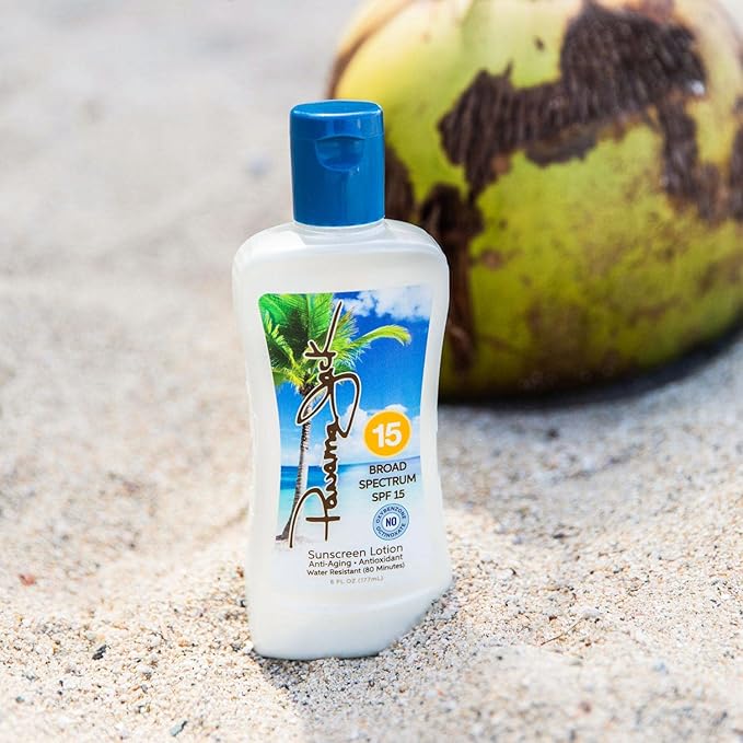 Panama Jack SPF 4, 8 and 15 Sunscreen Lotions Bundle