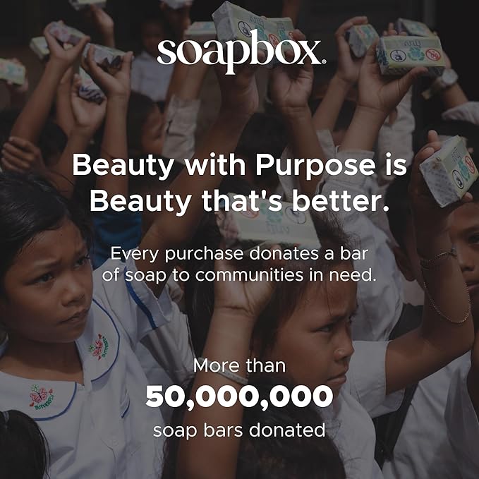 Soapbox Liquid Hand Soap, Spiced Vanilla - Gentle, Moisturizing Hand Cleanser, Vegan, Cruelty Free Hand Soap for Bathroom and Kitchen, 12oz Pump Bottles (Pack of 4)