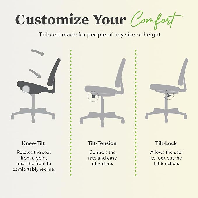 HON Wave Big and Tall Office Chair with Adjustable Arms, 450 lbs Capacity, Ergonomic, Breathable Mesh Desk Chair with Wheels, 360° Swivel, Heavy Duty Tilt Recline, Black