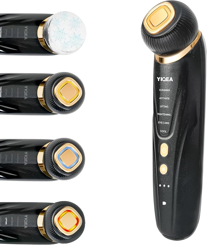 Facial Massager 6‑in‑1 Anti‑Aging Skin Tightening for Face and Neck Lifting & Firming Beauty Device