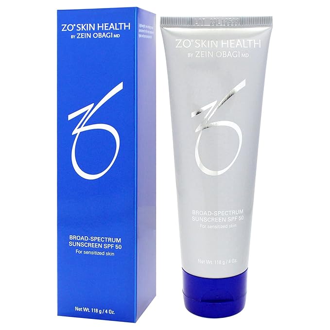 Broad Spectrum Suncreen SPF 50 by ZO Skin Health for Unisex - 4 oz Sunscreen