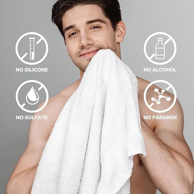 Gift Baskets for Men 8pcs Mens Body Wash Sets with Sandalwood Scent Gift Sets for Christmas Gifts for Men,Father Day Gifts