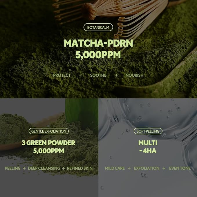 TIRTIR Matcha Pack Cleanser | Deep Pore Cleanser & Exfoliating Face Wash, Gelato-to-Foam, 2-in-1 Blackhead & Sebum Control – 5,000ppm Matcha PDRN + AHA Complex, Korean Cleanser for Sensitive Skin