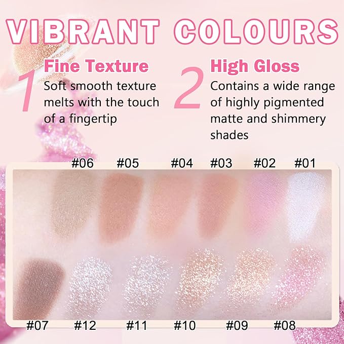 Single Eyeshadow Nude Eyeshadow Primers,Dusty Brown Eyeshadow,Ultra Fine Smooth Powder Long Lasting High Pigment Eyeshadow,Daily Korean Eyes Makeup (05 Cinnamon)