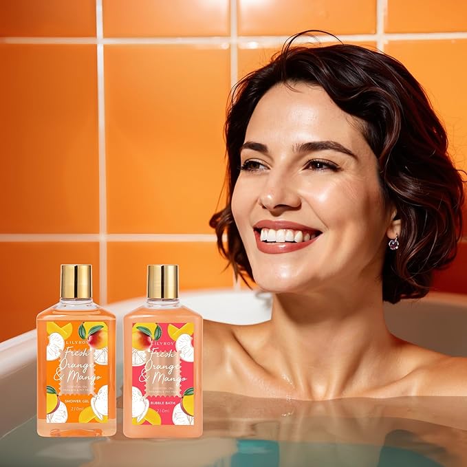 Mothers Day Gifts for Women - 23-Piece Bath and Body Gift Basket Set for Women, Bath Gift Set, Spa Gift Baskets | Gifts for Mom, Christmas, Birthday Gift, Valentines Day Present for Her
