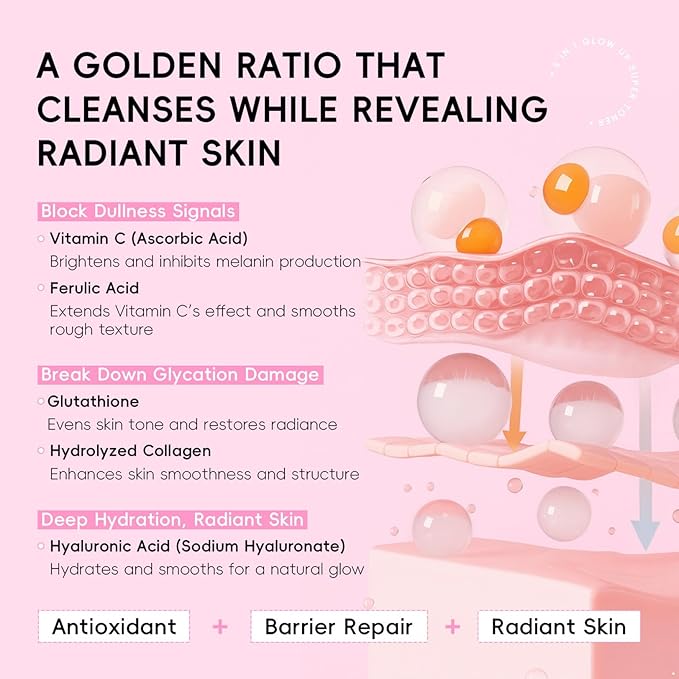 renvena Facial Essence Toner 100ml, Hydrating Spray for Balanced Skin, Daily Soothing Mist for Oily T-Zone Refine Pink One Size