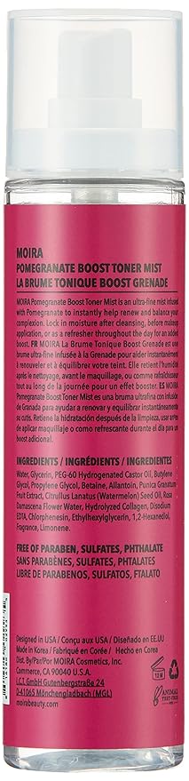 Pomegranate Boost Toner Mist