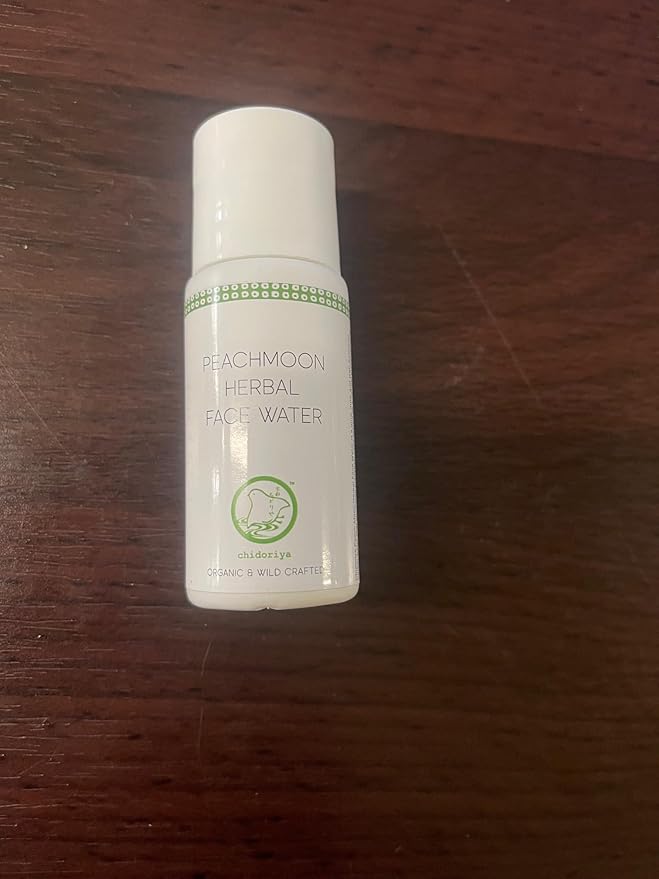 Chidoriya Peach Moon Herbal Face Water with Gettou Alpinia Zerumbet Leaf Extract, Skin Emollient Removes Excess Oil from Skin Preventing Acne and Breakouts, 1 Fluid Ounce